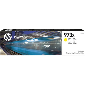 HP 973X Yellow PageWide Ink Cartridge - 7000 Pages