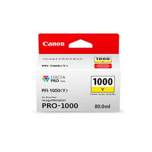 CANON PFI-1000 INK TANK YELLOW
