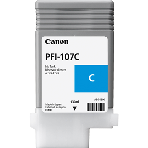 CANON PFI-107 INK TANK 130ML CYAN