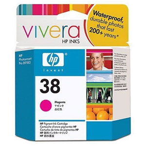 Hp no.38 Magenta pigment ink with vivera