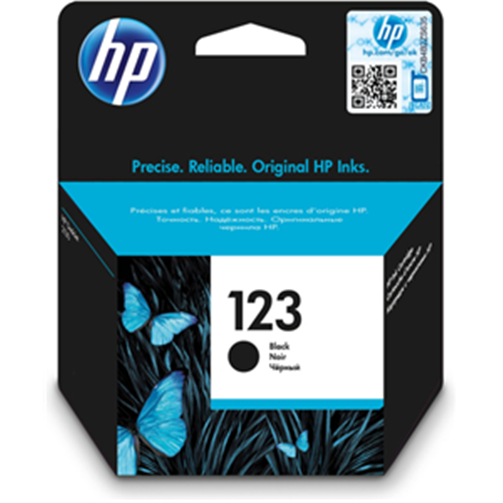 HP 123 BLACK INK CARTRIDGE HP 123 BLACK INK CARTRIDGE