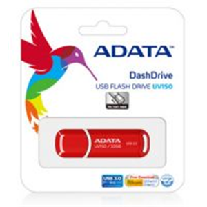 Adata UV150 32Gb glossy Red - USB3.0 flash drive