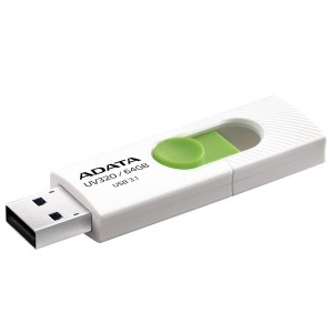Adata UV320 64Gb White+green USB3.0 flash drive