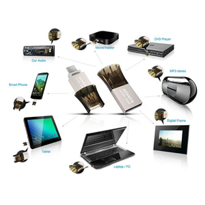 Adata UC330 8Gb USB2.0 + microUSB dual-head flash drive
