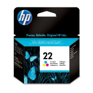 HP 22 TRICOLOUR INK