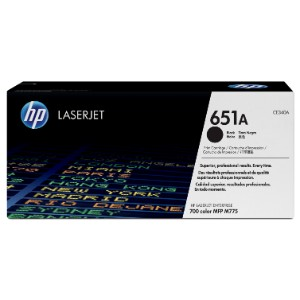 HP 651A BLACK TONER HP 651A BLACK TONER