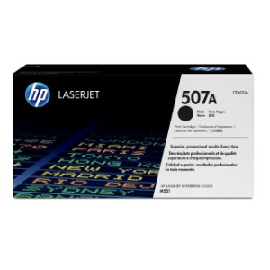 HP 507A BLACK TONER CARTRIDGE FOR ENTERPRISE