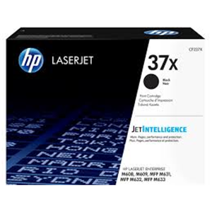 HP 37X BLACK HIGH YIELD TONER CARTRIDGE