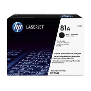 HP 81A BLACK TONER C