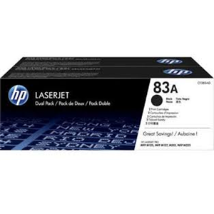 HP 83A BLACK DUAL PACK LASERJET TONER