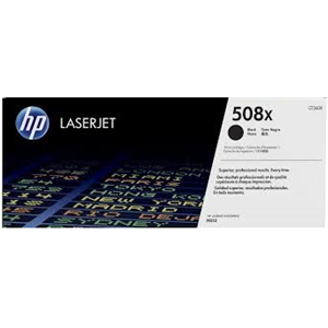 HP 508X BLACK HIGH YIELD TONER CARTRIDGE