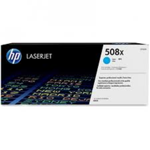HP 508X CYAN HIGH YIELD TONER CARTRIDGE