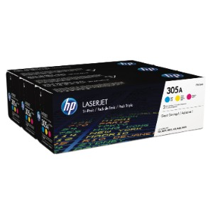 HP 305A 3PACK CYAN M