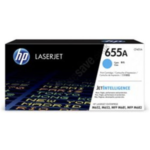 HP 655A CYAN TONER CARTRIDGE FOR M652