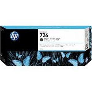 HP 726 300ML MATTE BLACK INK