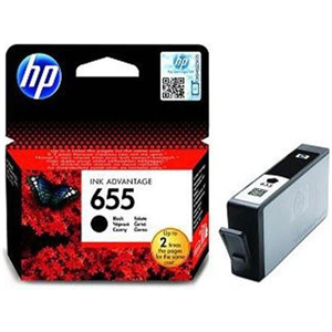 HP 655 BLACK INK ADVANTAGE CARTRIDGE FOR
