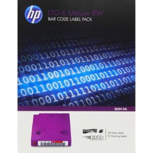 HP LTO-6 Ultrium RW Barcode Label Pack