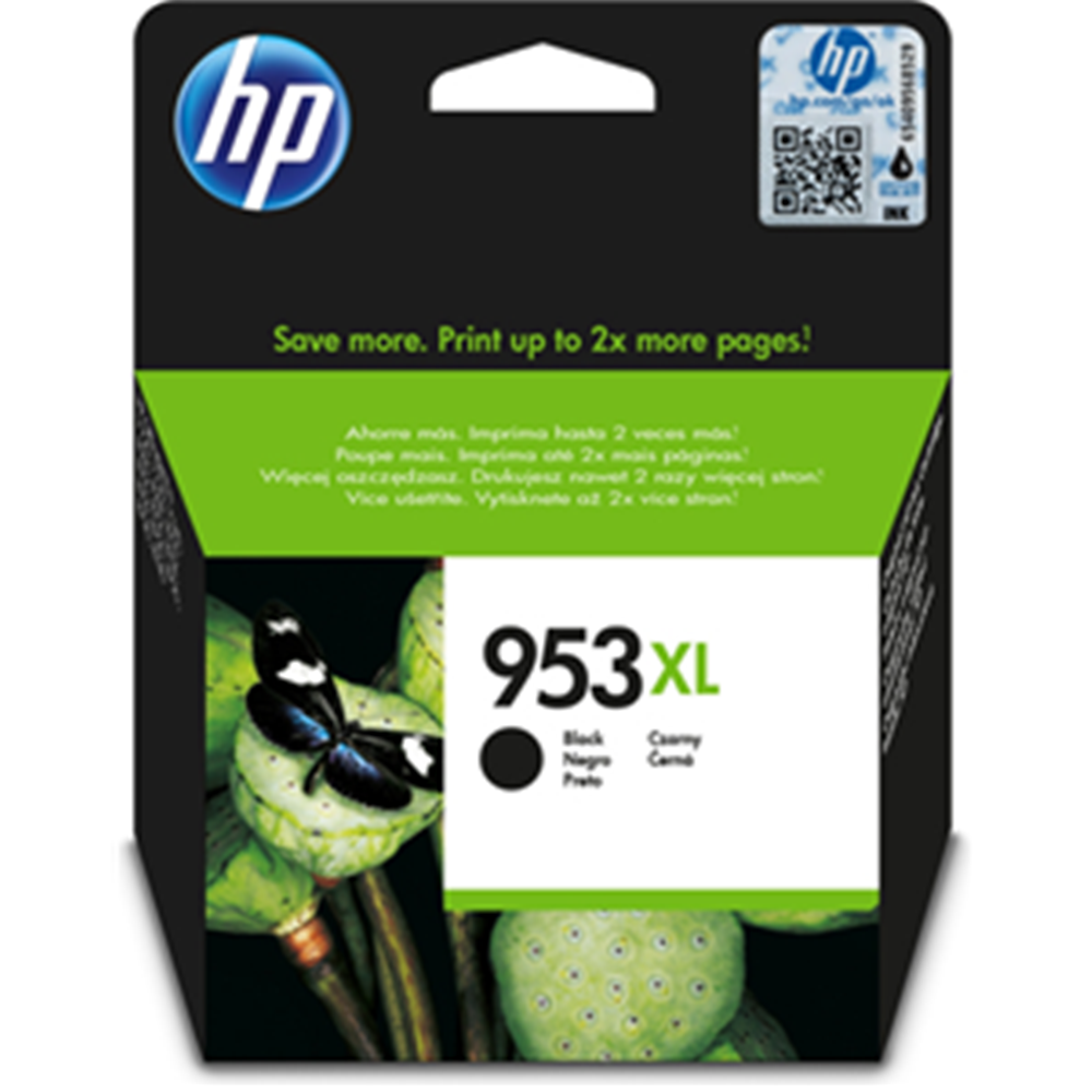 HP 953XL HIGH YIELD BLACK ORIGINAL INK
