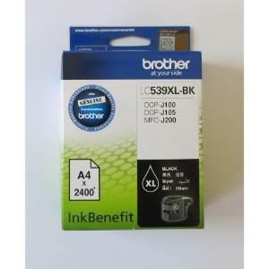 BROTHER LC539XLBK HIGH YIELD BLACK INK CARTRIDGE