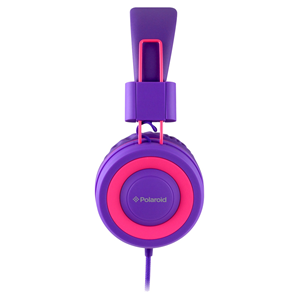 POLAROID PINK AND PURPLE  HEADPHONES