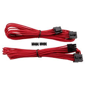 corsair CP-8920166 Red premium individually sleeved flexible