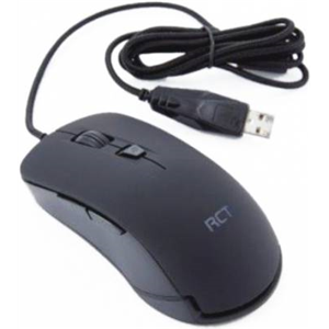 RCT CT12 5 button Wired optical USB Mouse with scrool wheels Black