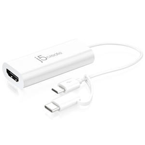 J5create JUA165C miCroUSB + type-C USB3.0 to