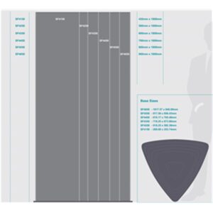 Triangular Tower Sign Frame (420*1800mm)