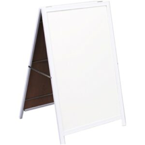 A-Frame Whiteboard (Non Mag Steel Frame 900*600mm)