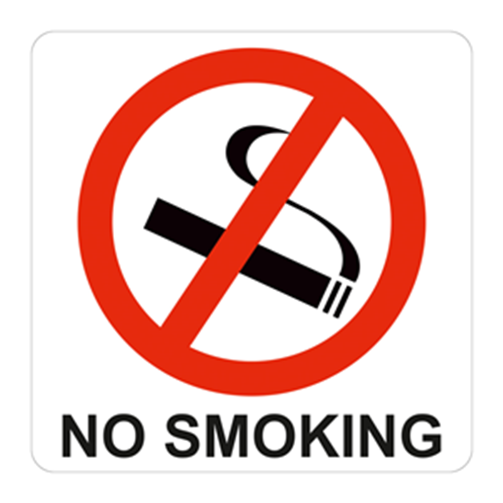 No Smoking Symbolic Sign