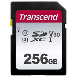 TRANSCEND 300S 256GB UHS-1 CLASS 10 U1 U3 V30 SDXC CARD - TLC