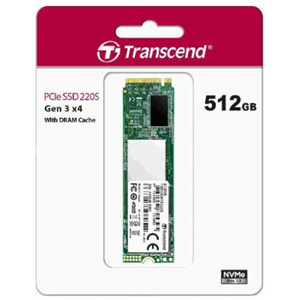 Transcend MTE220 Series 512GB M.2 2280 PCIe Gen3 x4 SSD