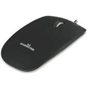 Manhattan Black 1000 dpi Silhouette Optical Mouse