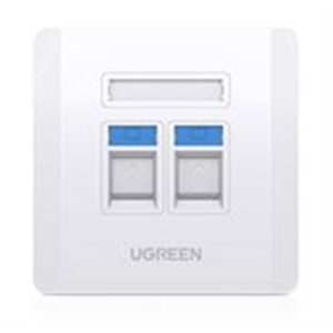 uGreen Dual Wall Socket internet LAN and Telephone