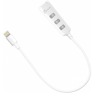 j5 create  Lightning audio adapter ->3.5mm Wh