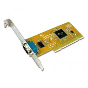 Sunix 5027D - standard + extra Low-profile dual bracket - 1 port seria