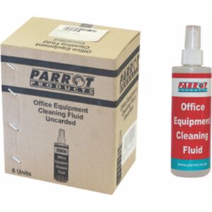 Office Equipment Cleaning Fluid (250ML Uncarded Box of 6)