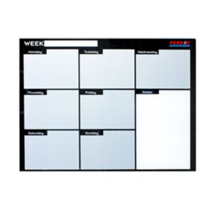 Cast Acrylic Weekly Planner (Cast Acrylic