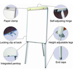 Flipchart Non-Magnetic Standard (1000*640mm)