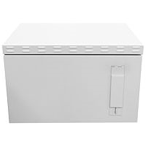 Scoop 6U 450mm Deep IP65 Outdoor Cabinet with 2 fans