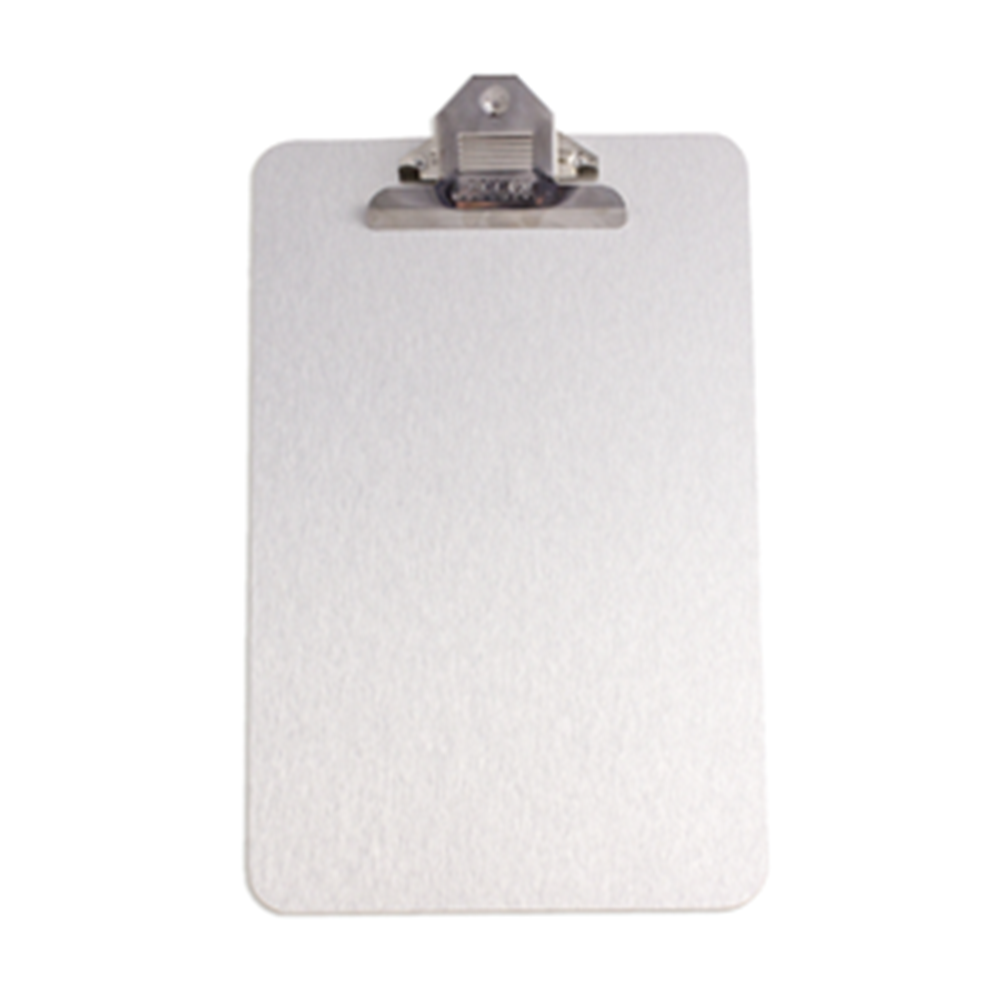 Clipboard Brushed Aluminium ACP (A4