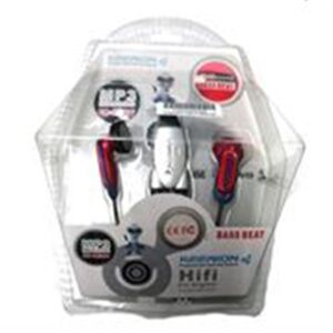 Geeko In Ear Wired Earphones With Volume Control