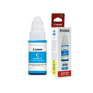 CANON GI-490 CYAN INK CARTRIDGE FOR G1400