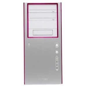 Antec front panel with Pink highlight for