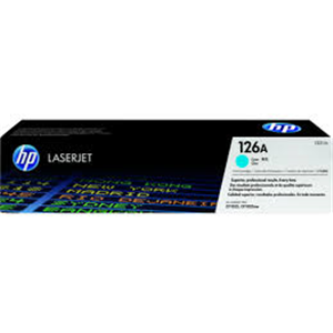 HP 126A Cyan Toner-1000 Pages