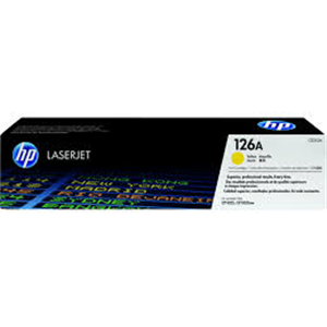HP 126A Yellow Toner-1000 Pages