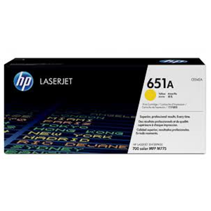 HP 651A Yellow Toner-16000 Pages HP 651A Yellow Toner-16000 Pages