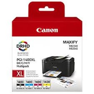 CANON TONER CARTRIDGE PGI-1400XL MULTIPACK