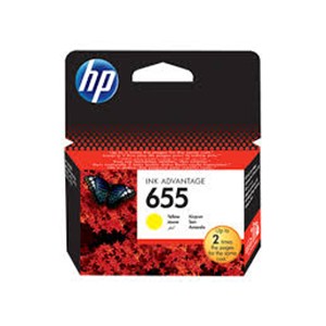 HP 655 Yellow Ink Cartridge-600 Pages