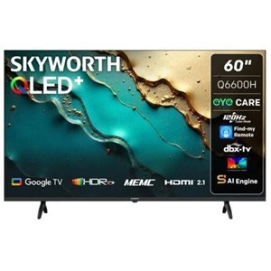 Skyworth 60 Inch QLED Google 4K UHD Smart TV